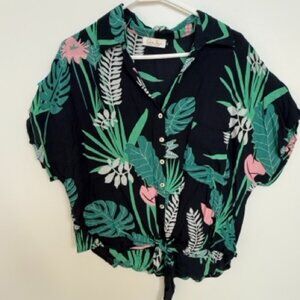 Fighting Eel Ava Sky Women's Top- Size M